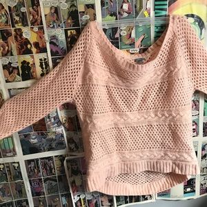 charoltte russe peachy sweater